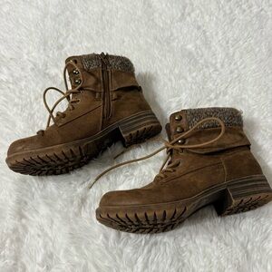 B52 By Bullboxer Livia Brown Boots Size 5.5